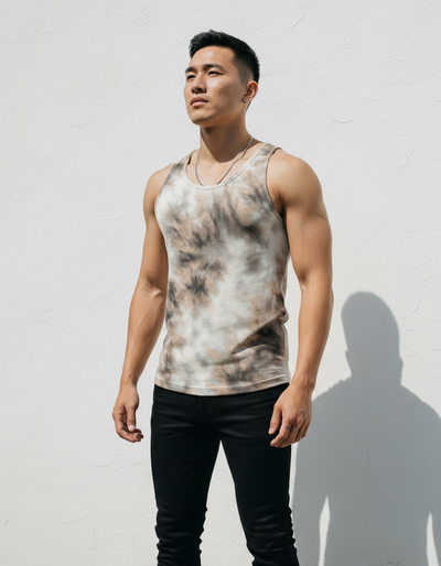 Men's White Onyx Eclipse Tank Top tank top