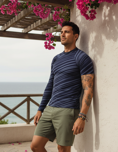 Men's Rhodonite Sway rash guard