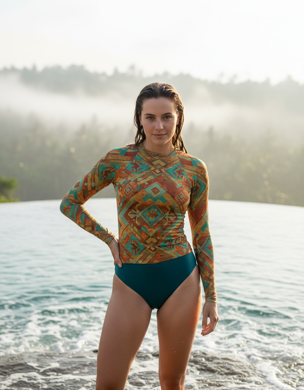 Chroma Rash Guard bikini — Dripper