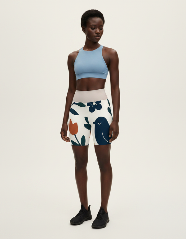 Yoga Shorts in Horizon