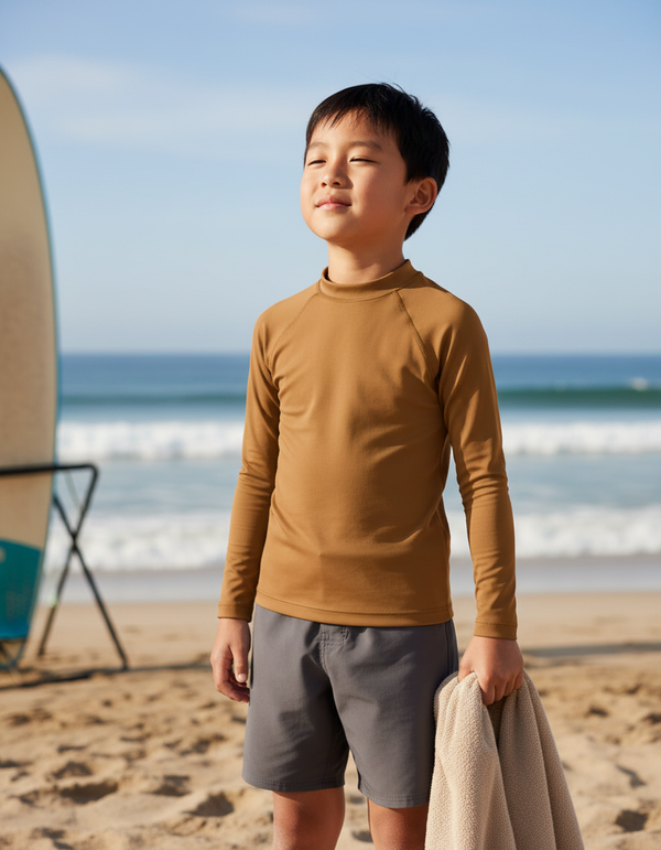Solid Colors kids rashguards