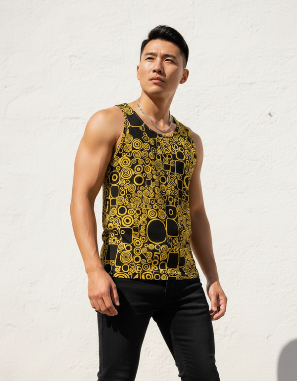 Chiaroscuro Tank Top Men's Tank Top — Dripper