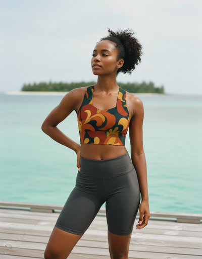 Moulin Longline Sports Bra longline sports bra