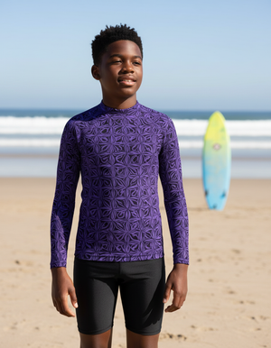 Youth Rhodonite Chord youth rashguards