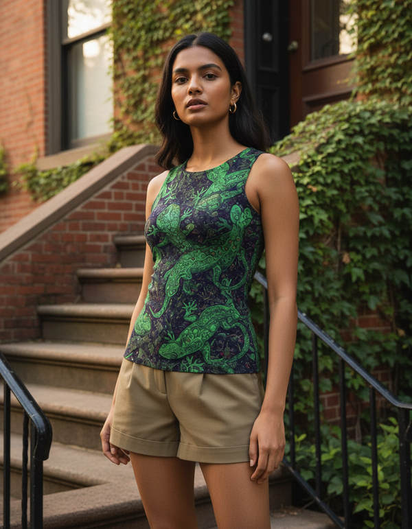 Ocean Glide Sway Tank Top
