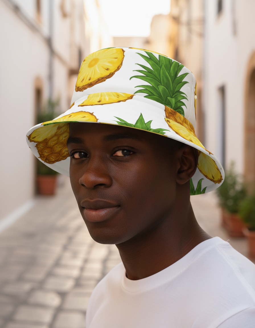 Frond bucket hats