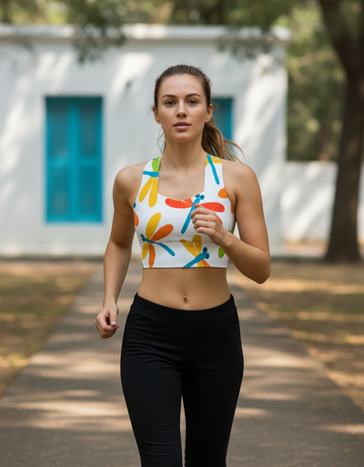 Zephyr Longline Sports Bra longline sports bra
