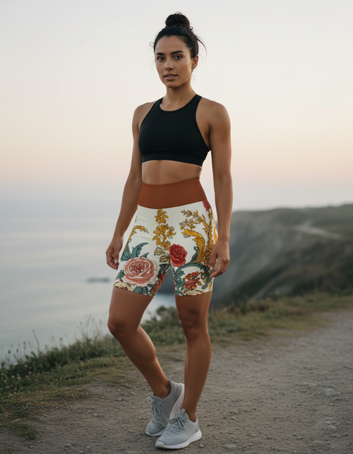 Celestia Yoga Shorts Yoga Shorts — Dripper