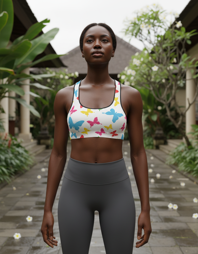 Lepidoptera Sports Bra classic sports bra