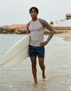 Spectrum Rash Guard Men's Rashguard — Dripper
