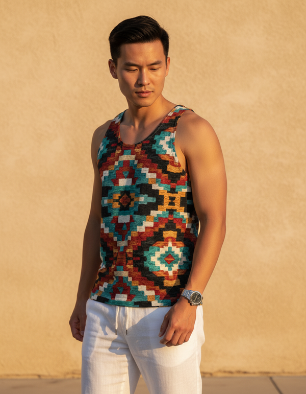 Men's Horizon tank tops