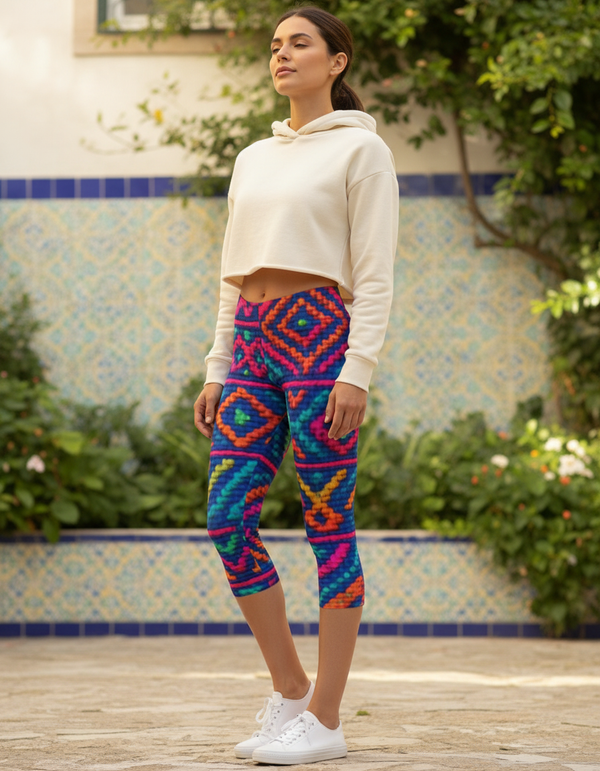 Inti Leggings Capri Leggings — Dripper
