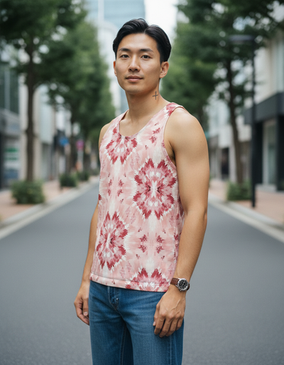 Men's Tea Rose Sumi Tank Top tank top