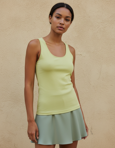 Women's Runway Chartreuse Ivy Tank Top tank top
