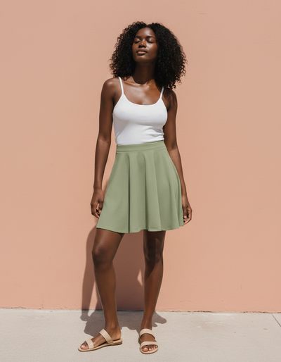 Artichoke Skater Skirt skater skirt