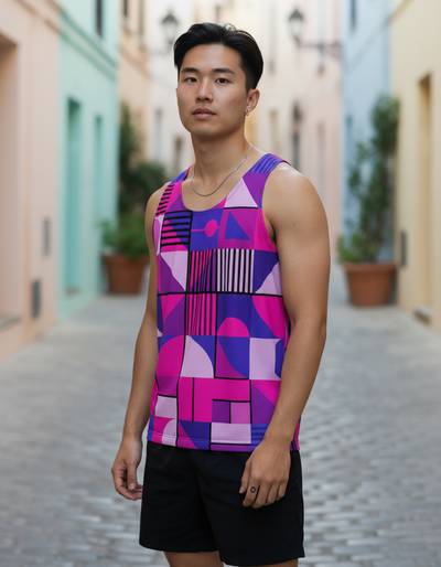 Men's Rhodonite Futurist Tank Top tank top