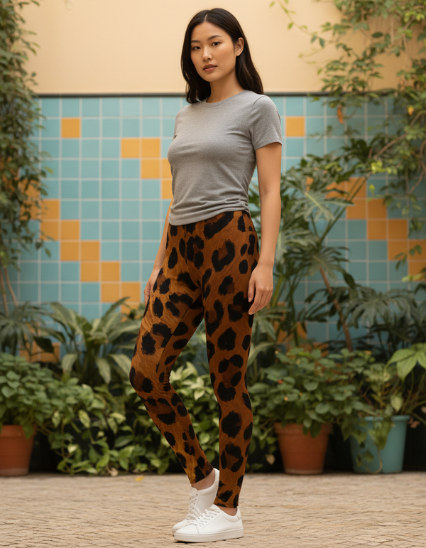 Women's Leopard Print Leggings
