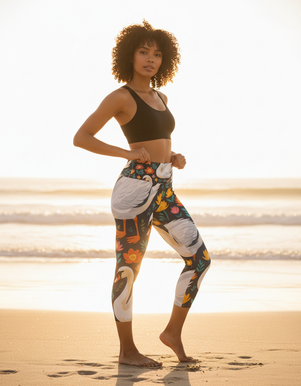 Elysium Capri Yoga Leggings bikini — Dripper