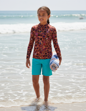 Youth Dusty Rose Dapple youth rashguards