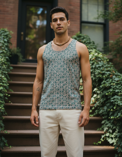 Men's Tea Rose Hikari Tank Top tank top