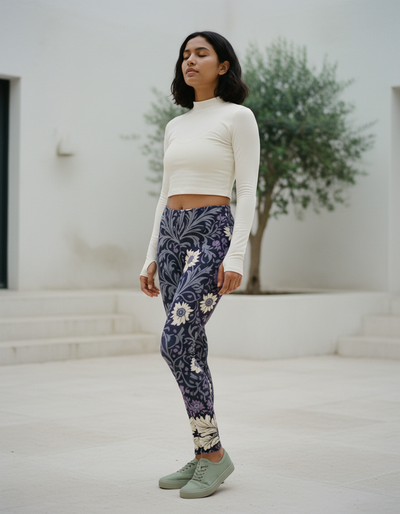 Rhodonite Acanthus Leggings leggings