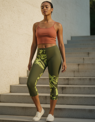 Acacia Vivid Capri Leggings capri leggings