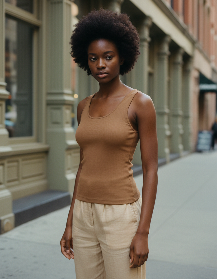Hazelnut Tank Top Women's Tank Top — Dripper