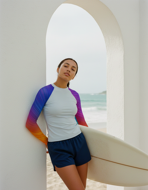 Spectrum Rash Guard Women's Rashguard — Dripper