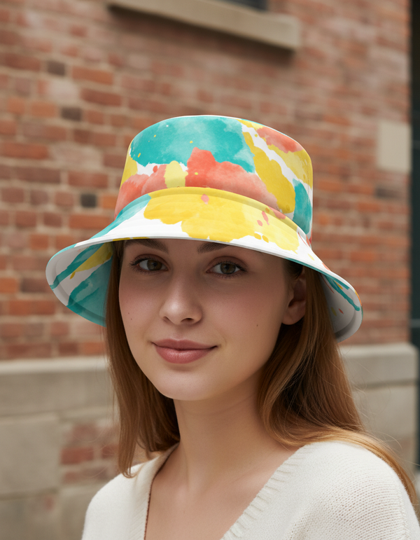 Aqua Bucket Hat bikini — Dripper