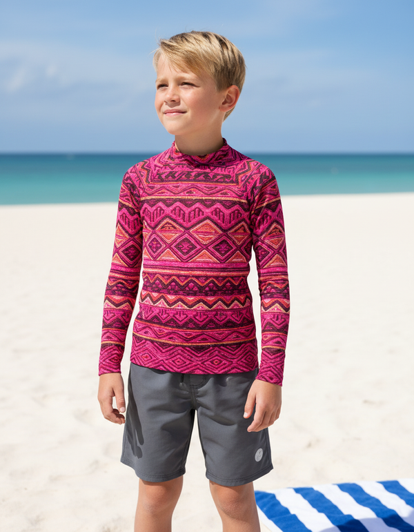 Andean Collection kids rashguards