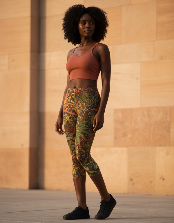 Elysium Capri Leggings Capri Leggings — Dripper