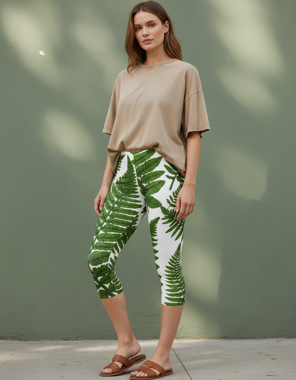 Canopy Capri Leggings Capri Leggings — Dripper
