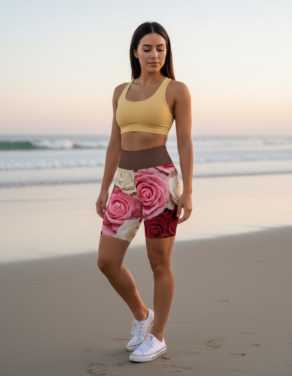 Petal Yoga Shorts bikini — Dripper