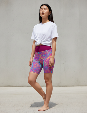 Neon Yoga Shorts bikini — Dripper