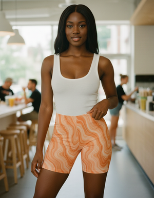 Women's Marble Short Shorts