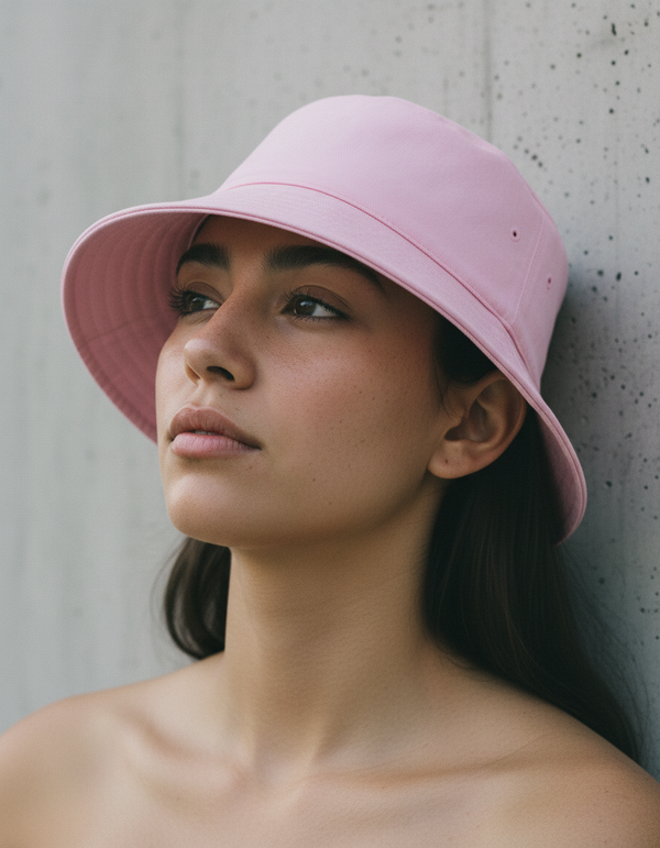 Bucket Hat in Cotton Candy