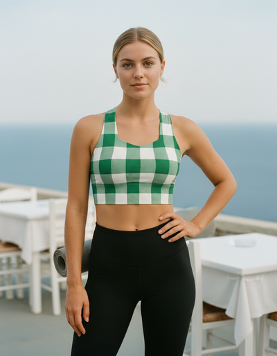 Clover Longline Sports Bra longline sports bra