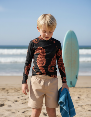 Kids Coral Abyss kids rashguards
