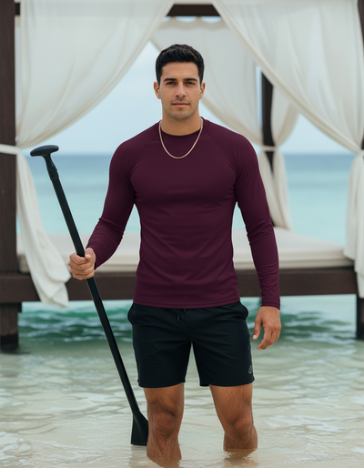 Men's Blackberry rash guard