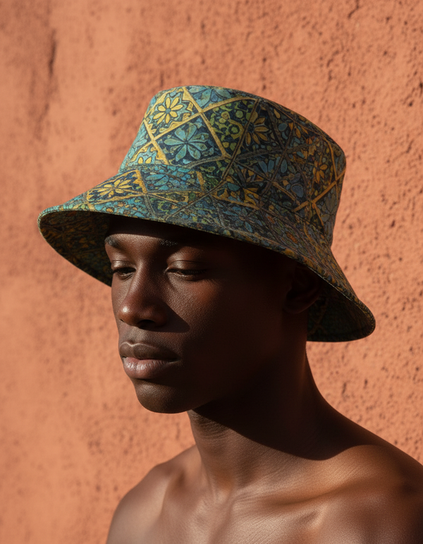 Mosaic Wave Zellige Bucket Hat