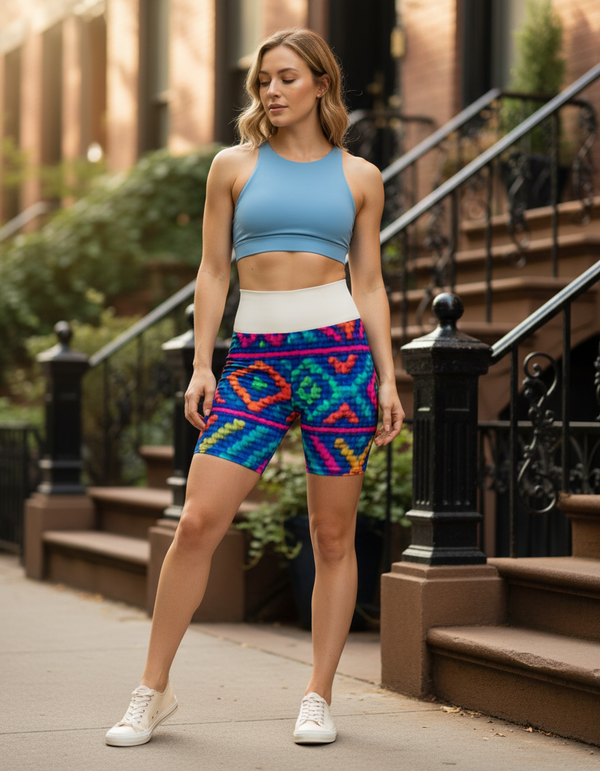 Yoga Shorts in Inti