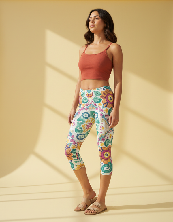 Dapple Capri Leggings bikini — Dripper