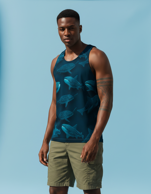 Men's Azure tank tops