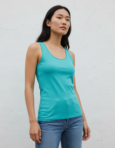 Women's Tiffany Blue Tank Top tank top