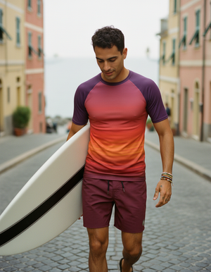 Solstice Rash Guard Men's Rashguard — Dripper
