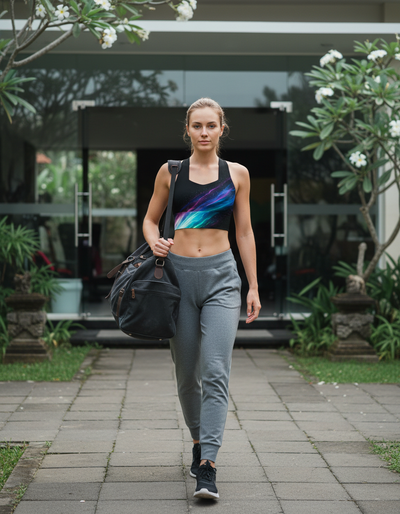 Nebula Longline Sports Bra longline sports bra