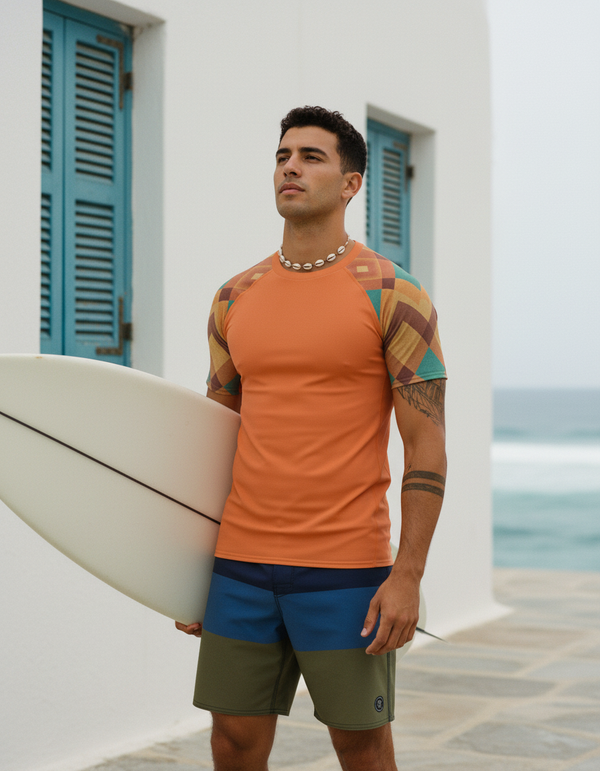 Men's Southwest Diamond Rash Guard