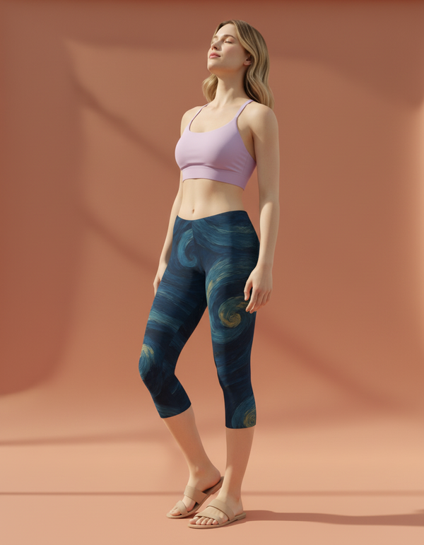 Orion Capri Leggings Capri Leggings — Dripper