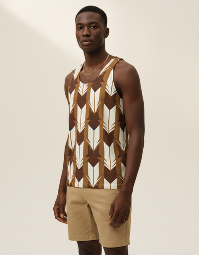 Men's Coffee Bean Kumo Tank Top tank top