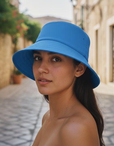 Blue Bucket Hat bucket hat